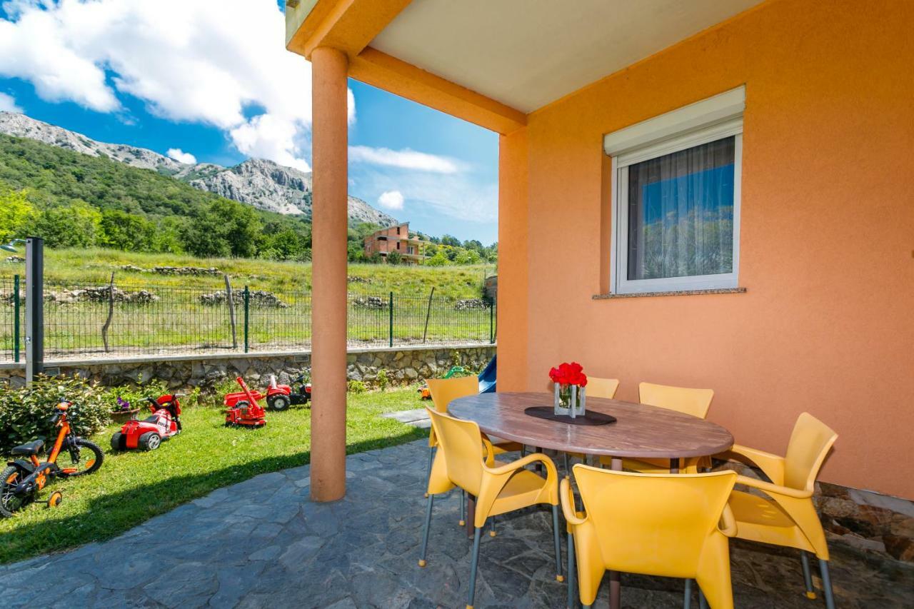 Apartment Medved Baška Eksteriør bilde