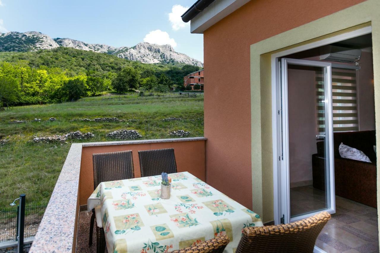 Apartment Medved Baška Eksteriør bilde