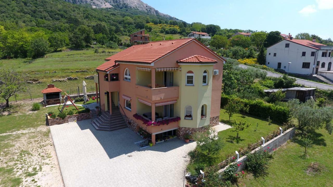 Apartment Medved Baška Eksteriør bilde